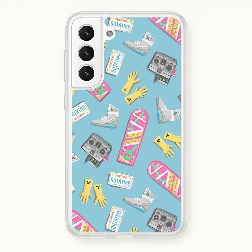 BTTF Pattern - Phone Case for Galaxy S21