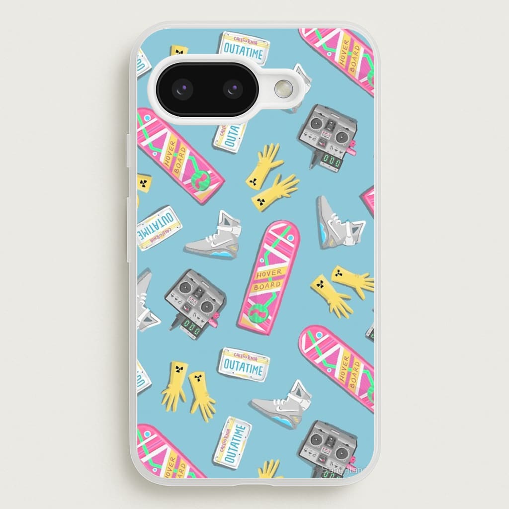 BTTF Pattern - Phone Case for Google Pixel 9a