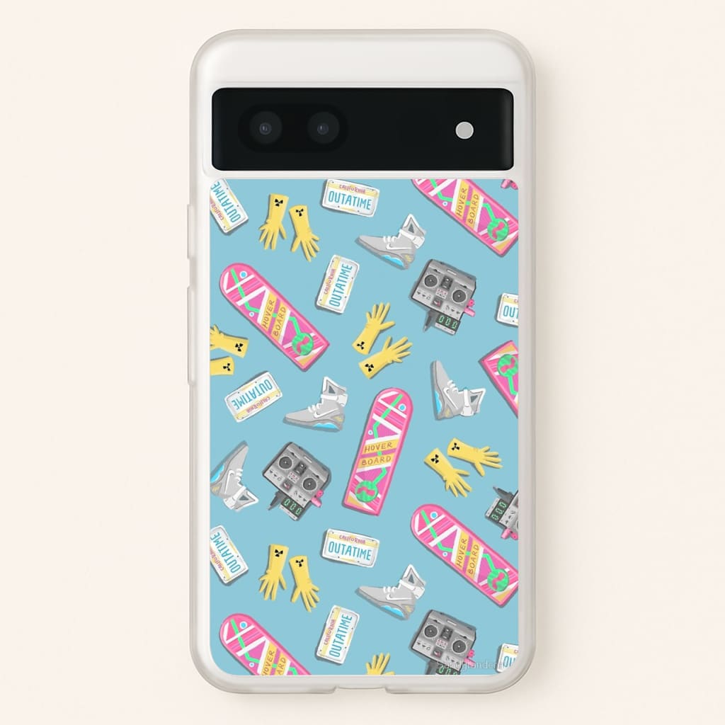 BTTF Pattern - Phone Case for Google Pixel 7a