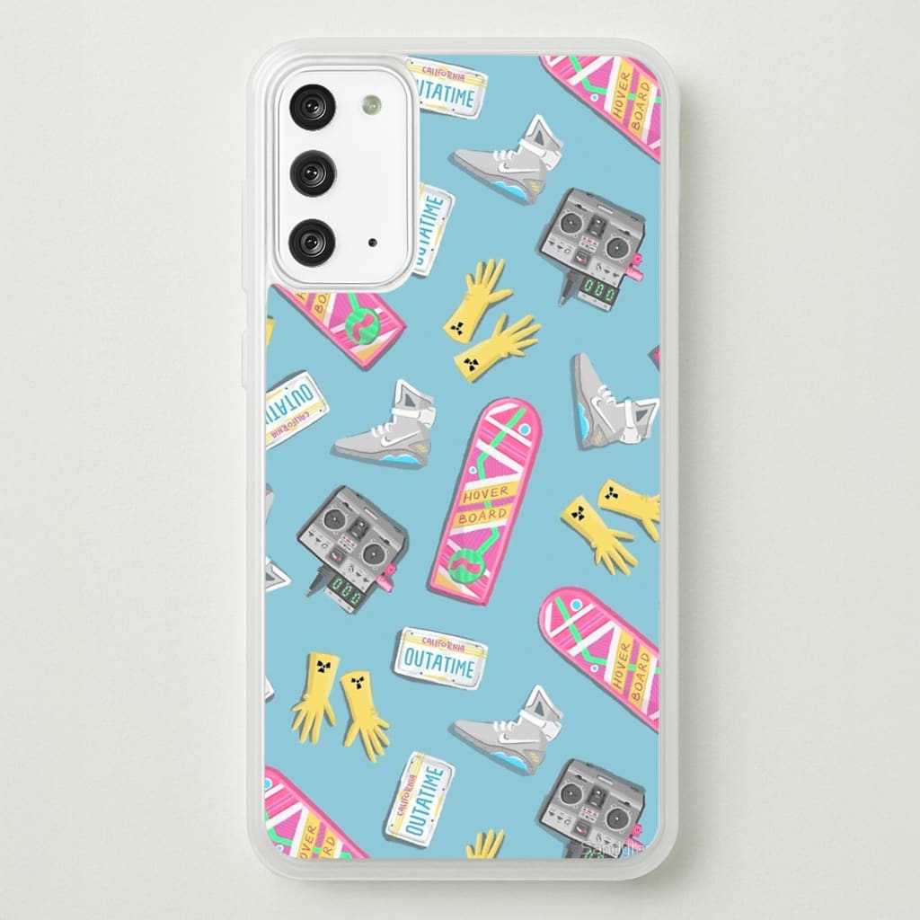 BTTF Pattern - Phone Case for Galaxy Note 20