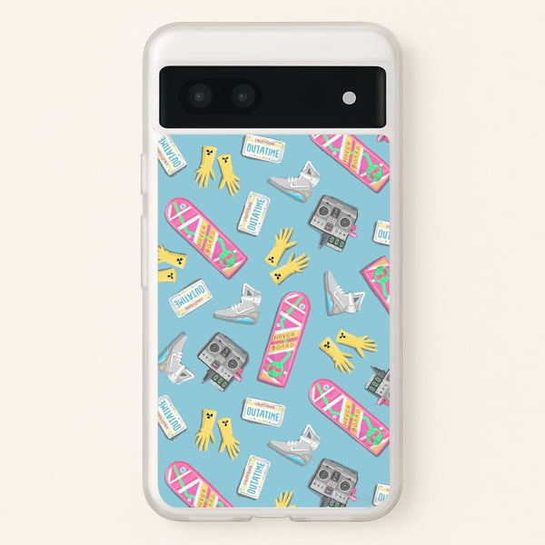BTTF Pattern - Phone Case for Google Pixel 6a