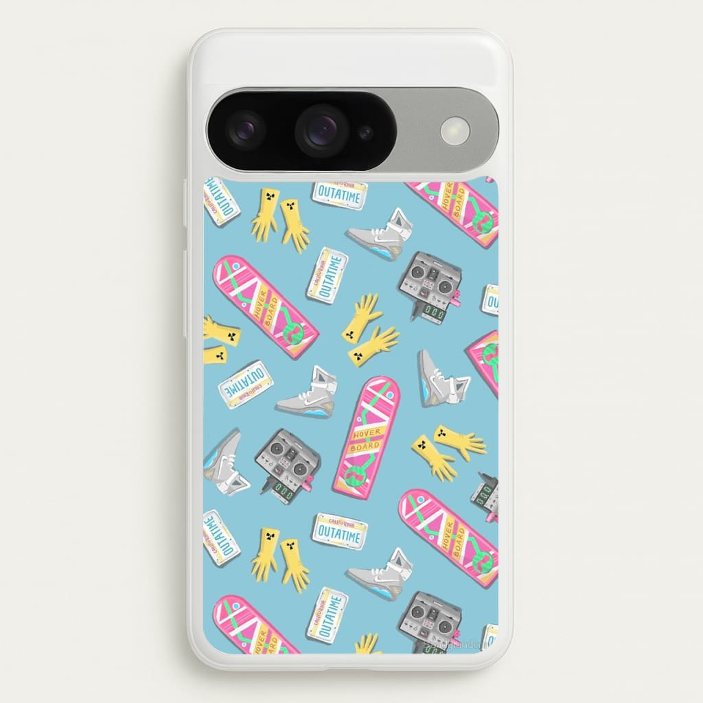 BTTF Pattern Phone Case for Google Pixel 10 / 10 Pro
