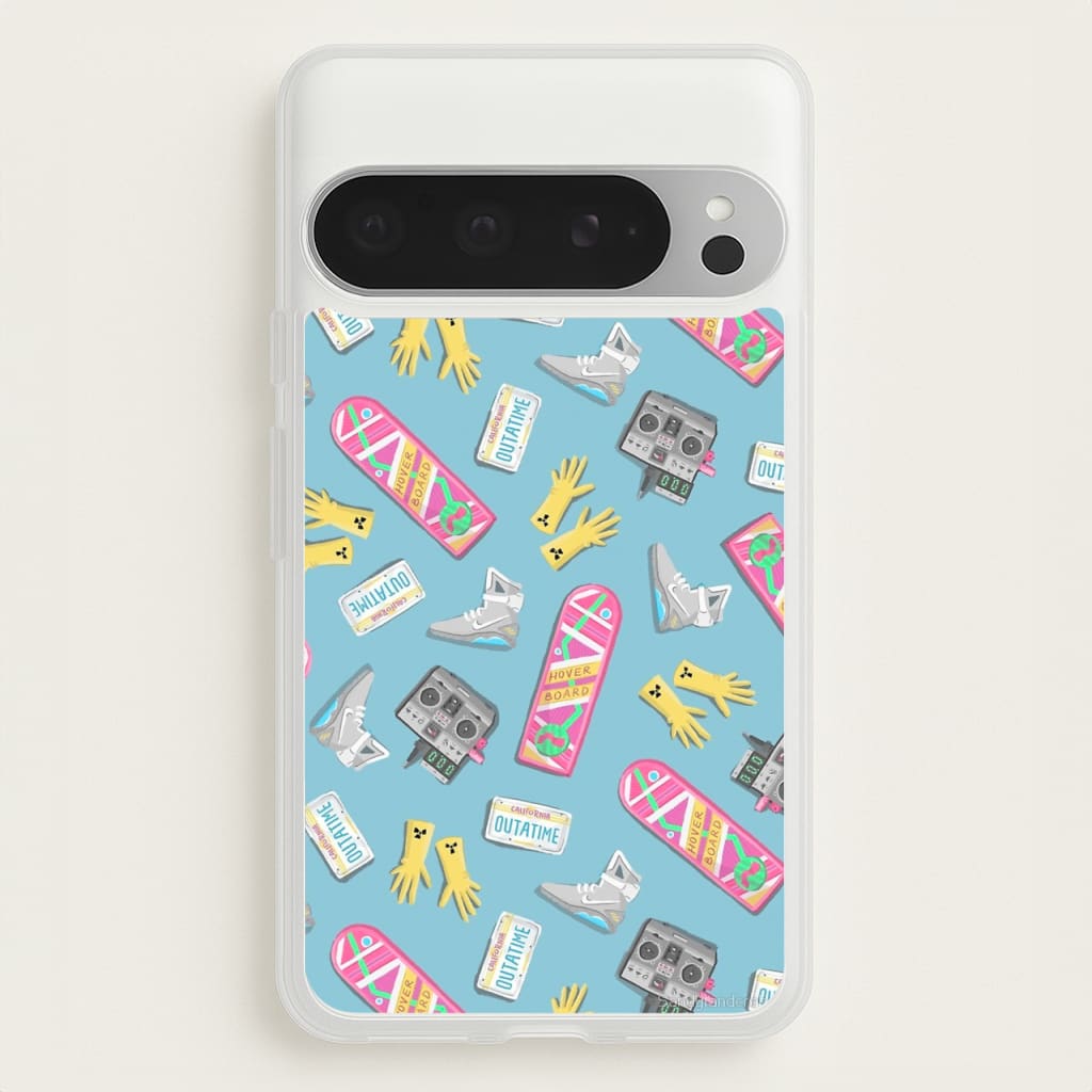 BTTF Pattern - Phone Case for Google Pixel 9 Pro XL