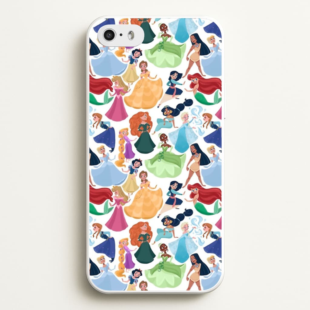 Fairytale Princess Pattern - Disney Phone Case for iPhone 5 / 5s / SE 2016