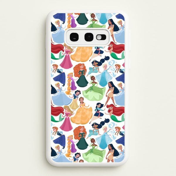 Fairytale Princess Pattern - Disney Phone Case for Galaxy S10e
