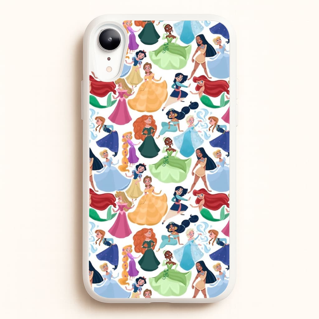 Fairytale Princess Pattern - Disney Phone Case for iPhone XR