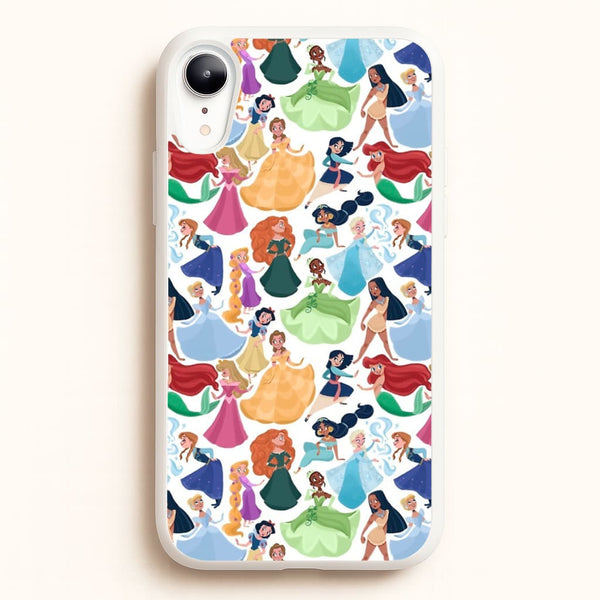 Fairytale Princess Pattern - Disney Phone Case for iPhone XR
