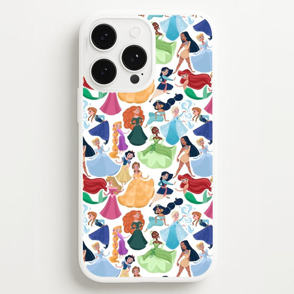 Fairytale Princess Pattern - Disney Phone Case for iPhone 13 Pro Max