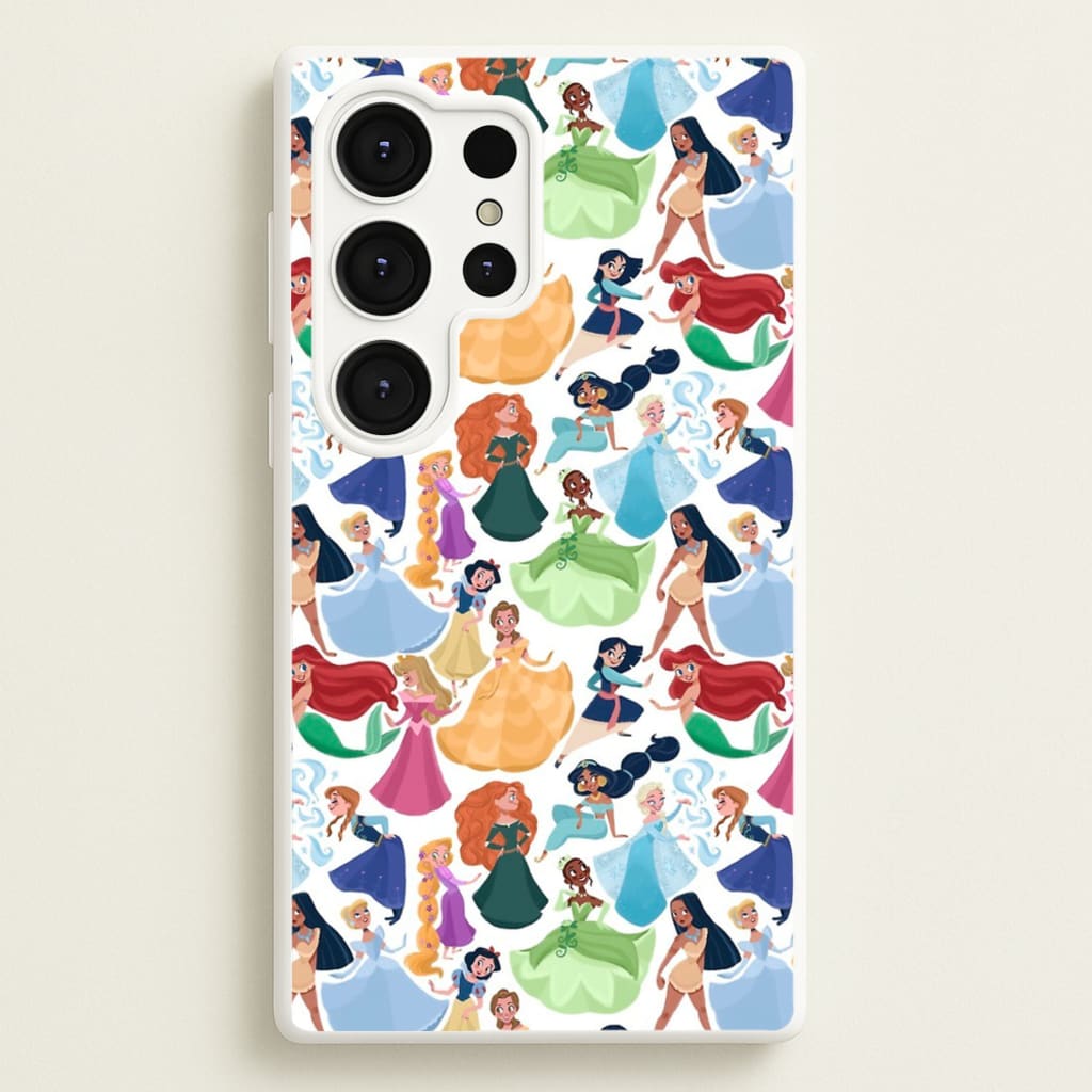 Fairytale Princess Pattern - Disney Phone Case for Galaxy S25 Ultra