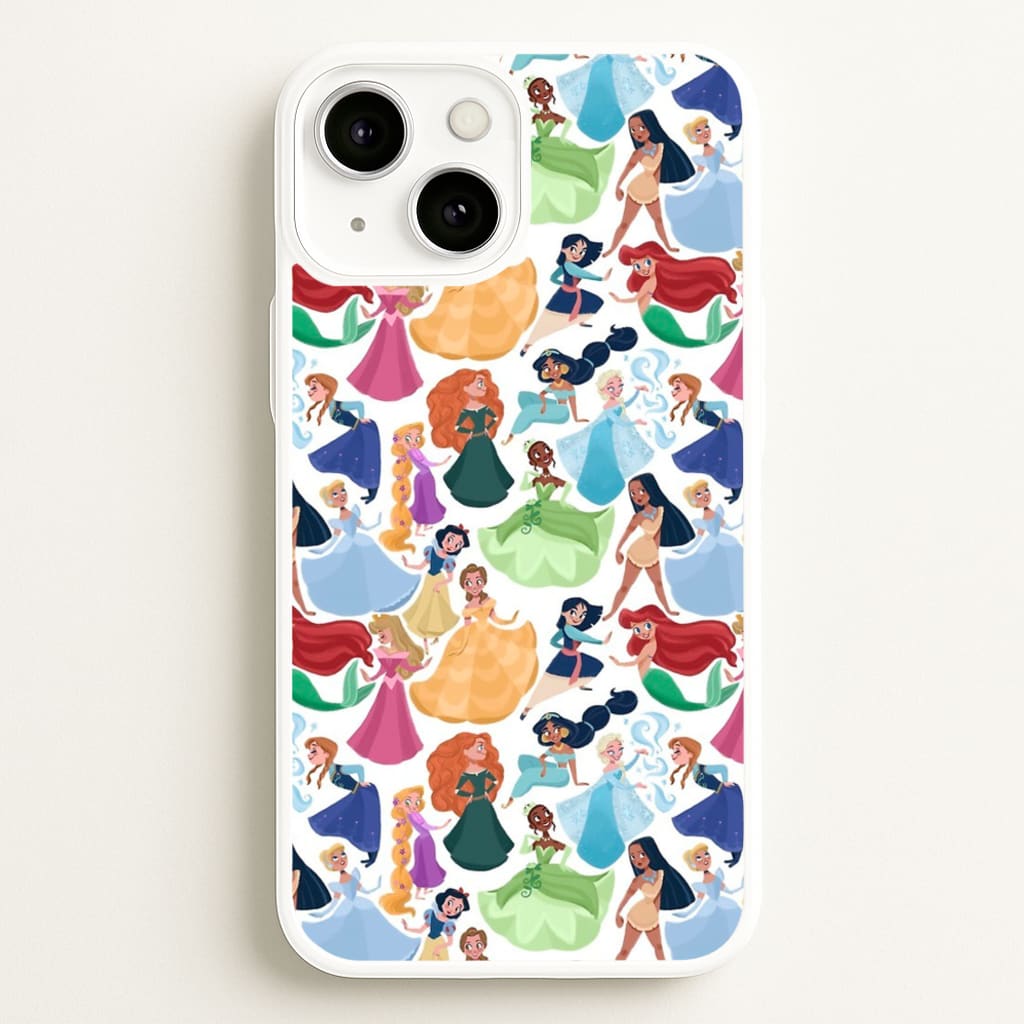 Fairytale Princess Pattern - Disney Phone Case for iPhone 13
