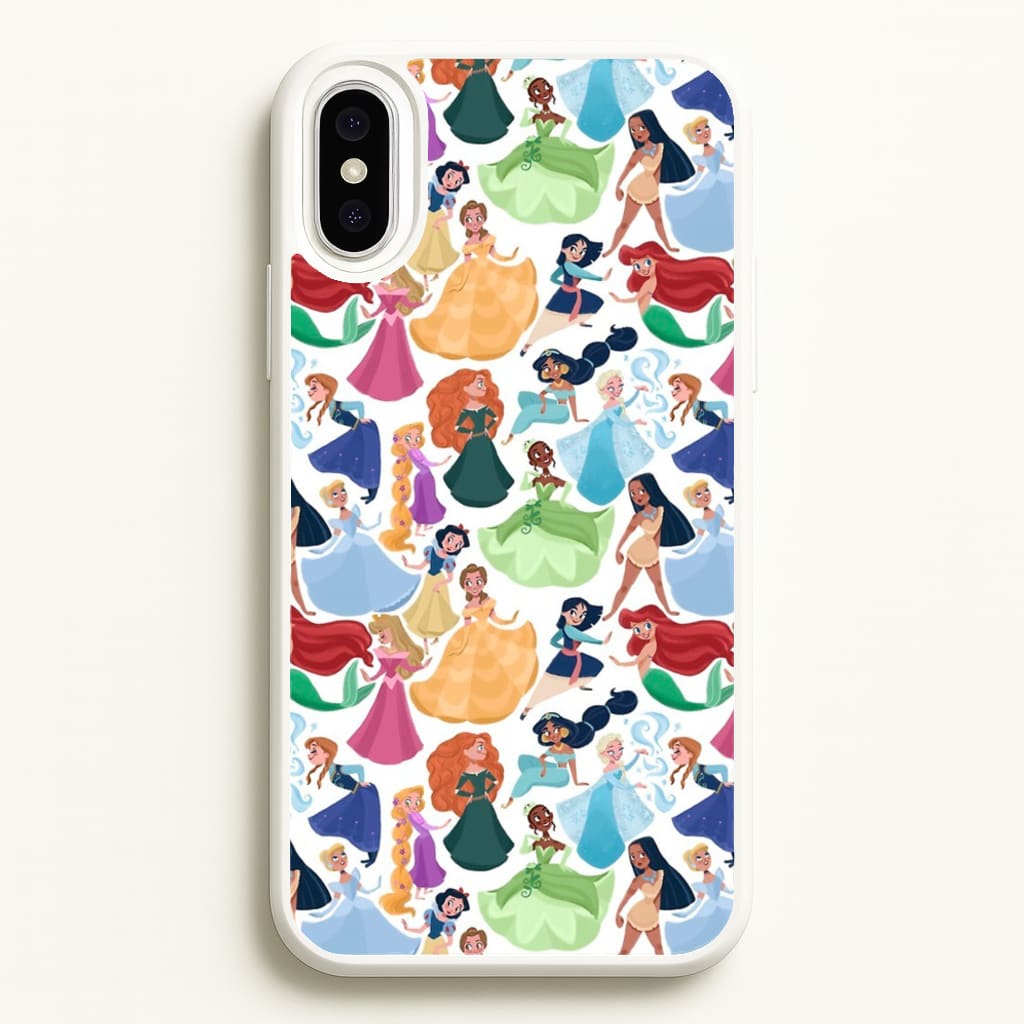 Fairytale Princess Pattern - Disney Phone Case for iPhone XS Max
