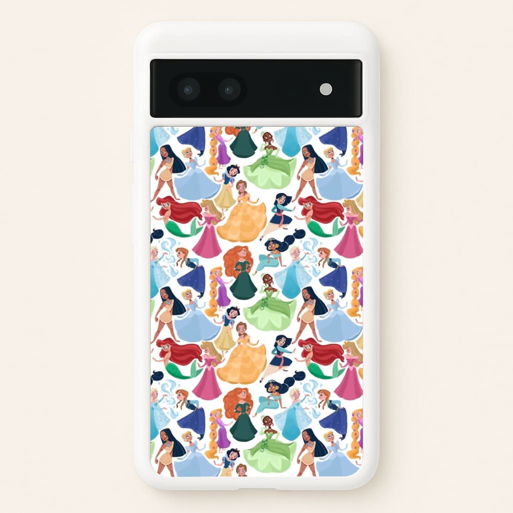 Fairytale Princess Pattern - Disney Phone Case for Google Pixel 6a