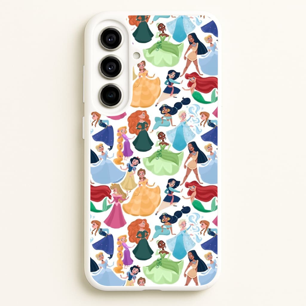 Fairytale Princess Pattern - Disney Phone Case for Galaxy A56