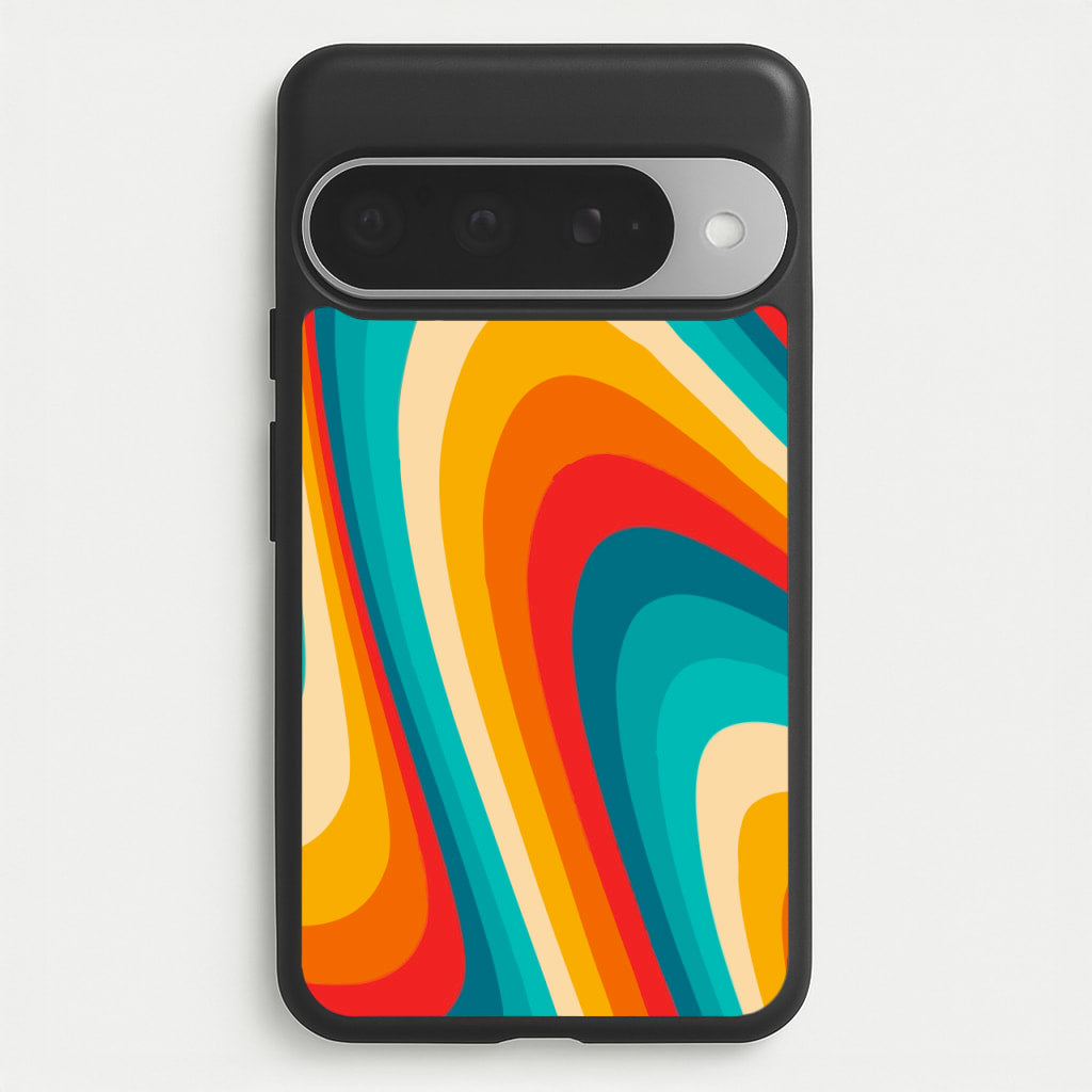 Rainbow Abstract Pattern Phone Case for Google Pixel 10 Pro XL