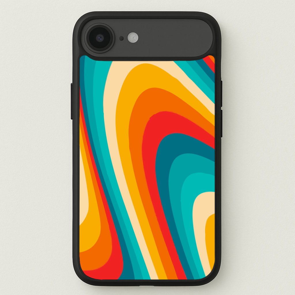 Rainbow Abstract Pattern Phone Case for iPhone 17 Air