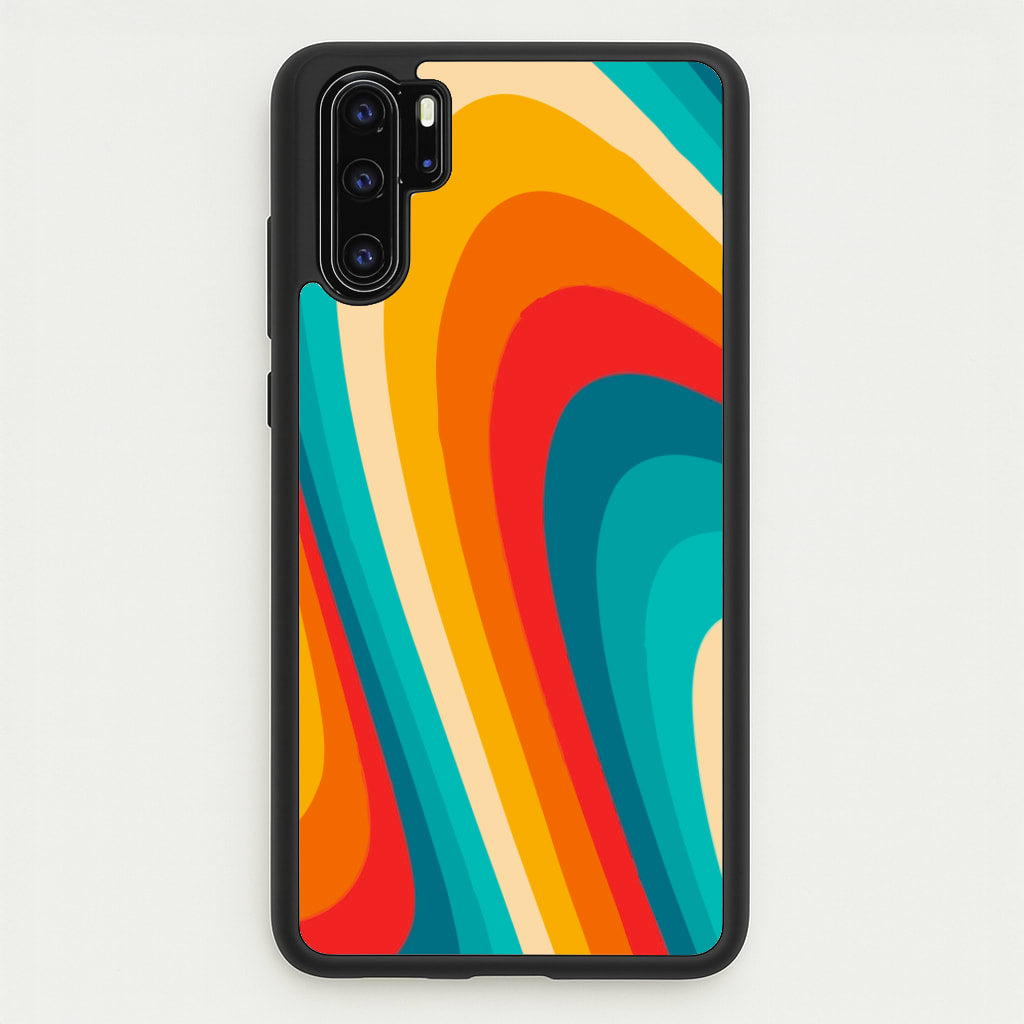 Rainbow Abstract Pattern - Abstract Patterns Phone Case for Huawei P30 Pro