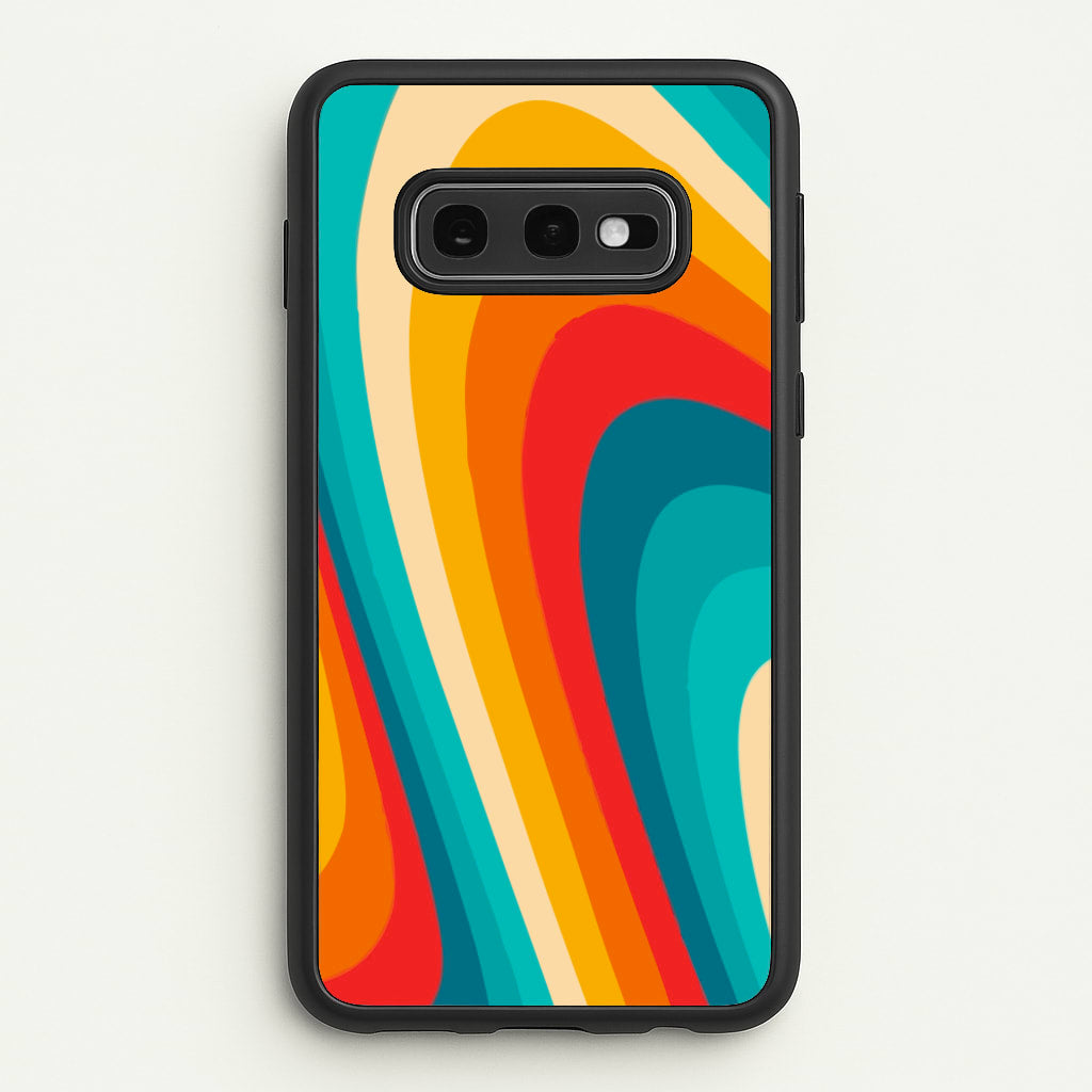 Rainbow Abstract Pattern - Abstract Patterns Phone Case for Galaxy S10e
