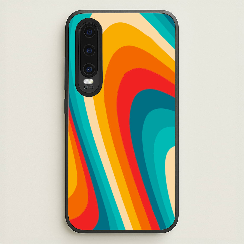 Rainbow Abstract Pattern - Abstract Patterns Phone Case for Huawei P30