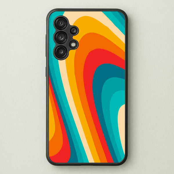 Rainbow Abstract Pattern - Abstract Patterns Phone Case for Galaxy A13