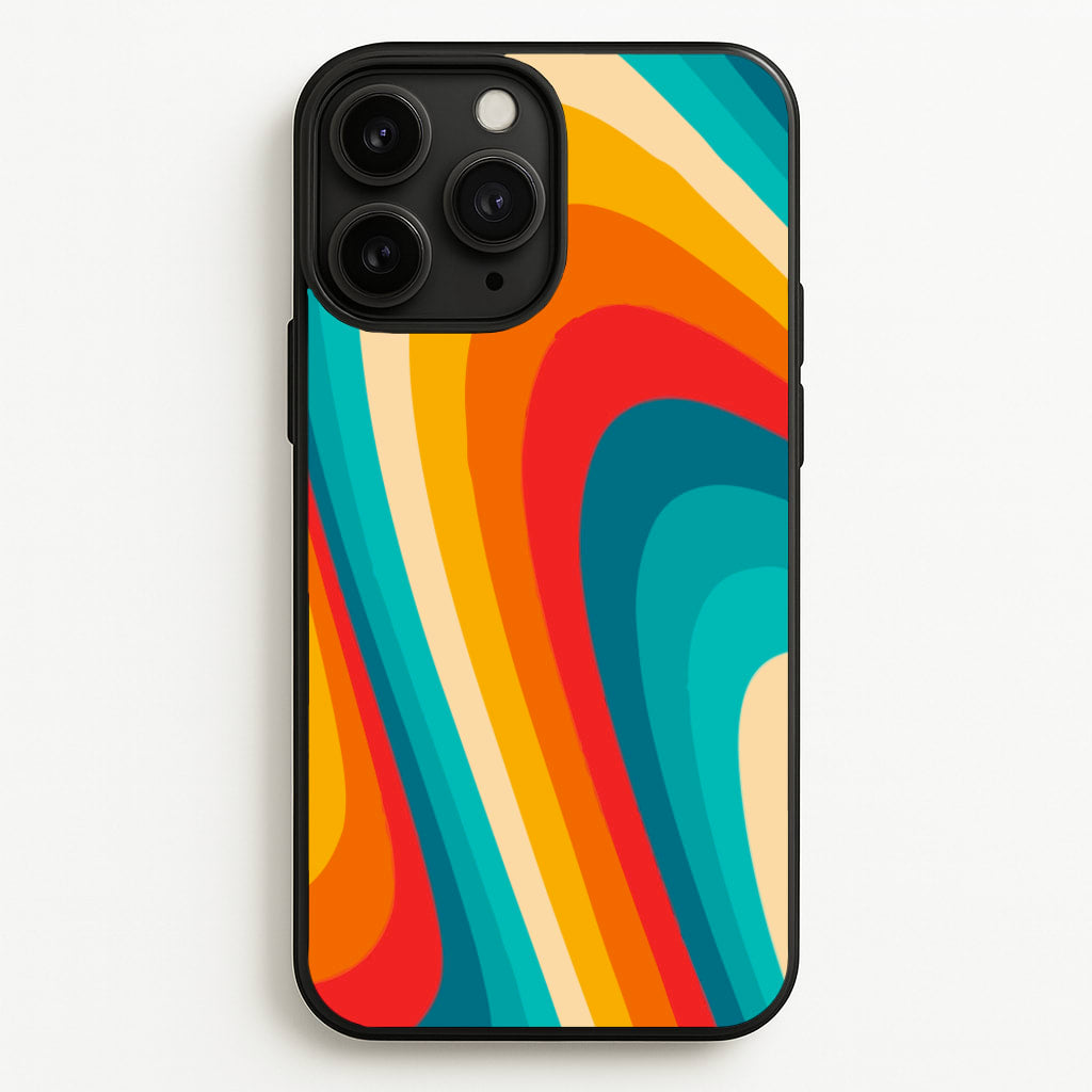 Rainbow Abstract Pattern - Abstract Patterns Phone Case for iPhone 11 Pro