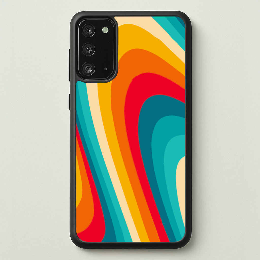 Rainbow Abstract Pattern - Abstract Patterns Phone Case for Galaxy Note 20