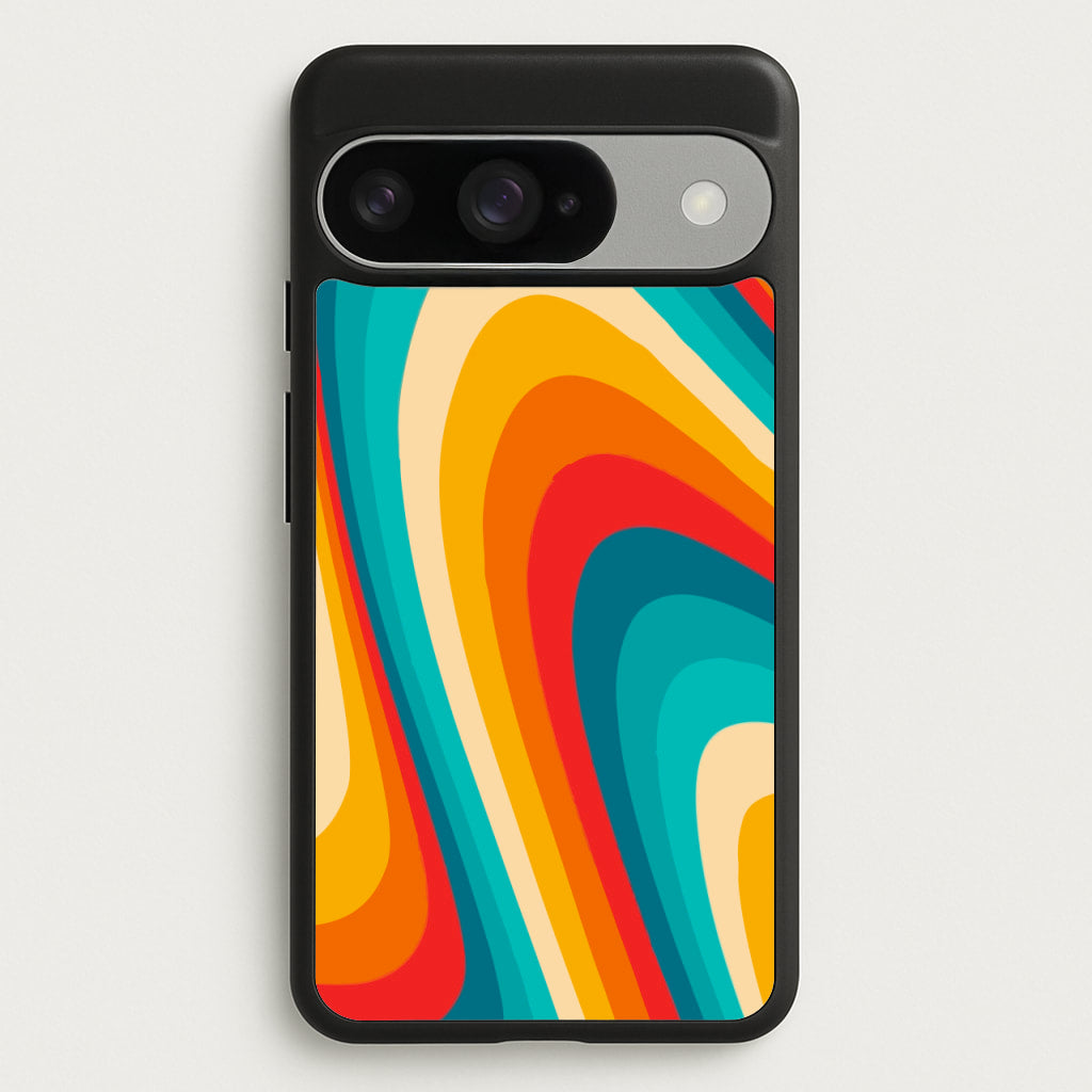 Rainbow Abstract Pattern Phone Case for Google Pixel 10 / 10 Pro