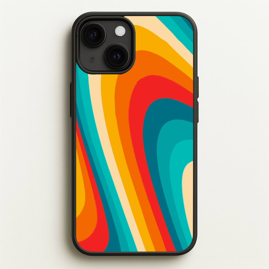 Rainbow Abstract Pattern - Abstract Patterns Phone Case for iPhone 13 Mini