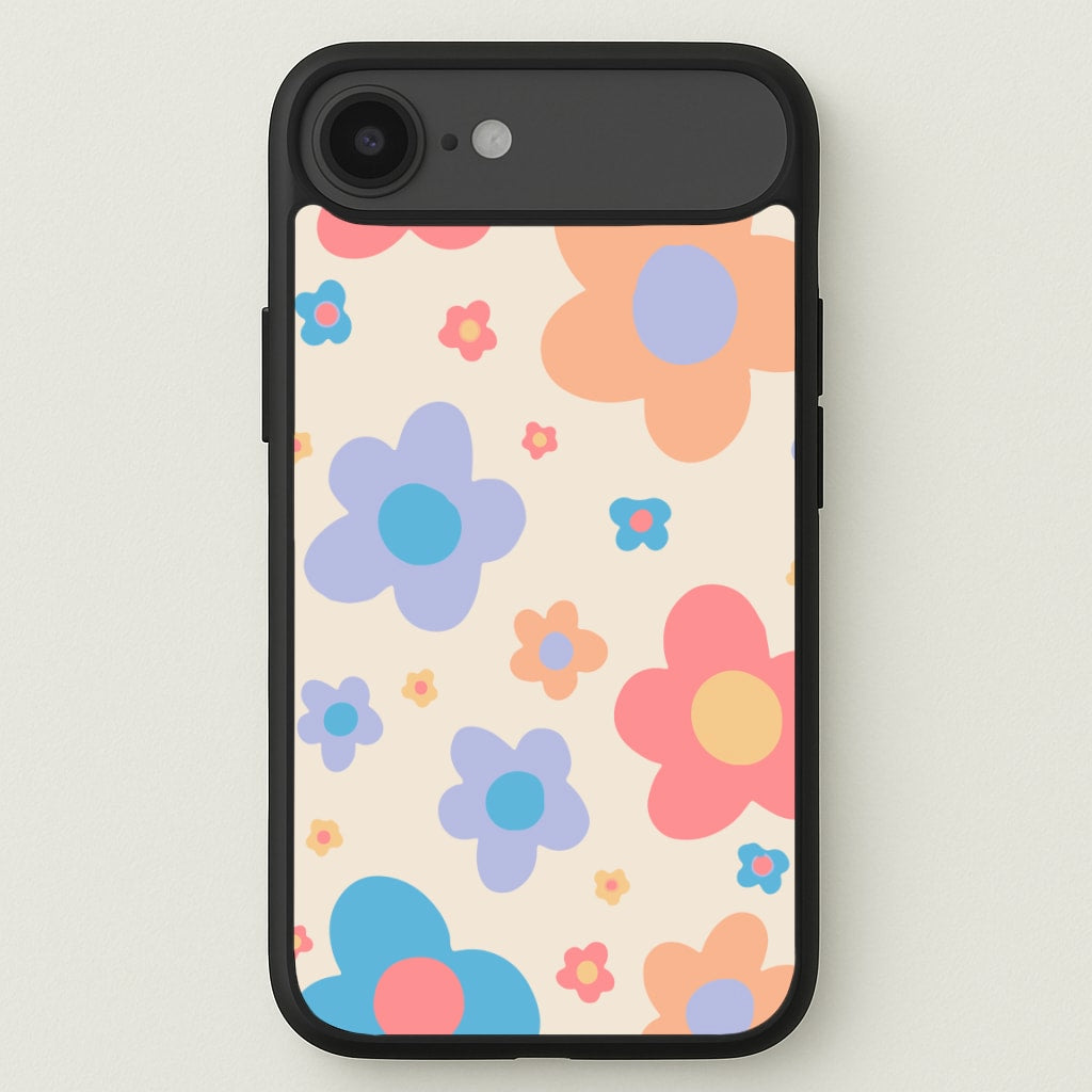 Playful Flower Pattern Phone Case for iPhone 17 Air
