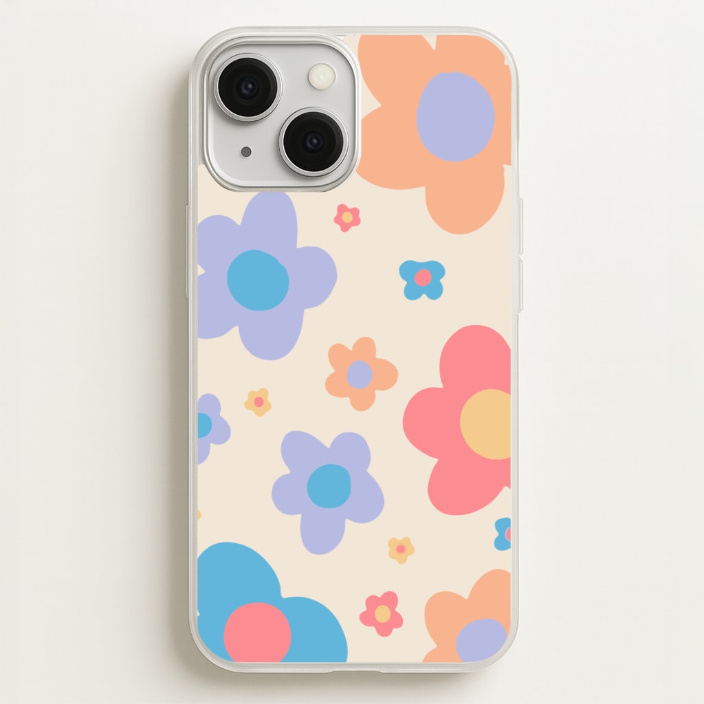 Playful Flower Pattern - Phone Case for iPhone 13
