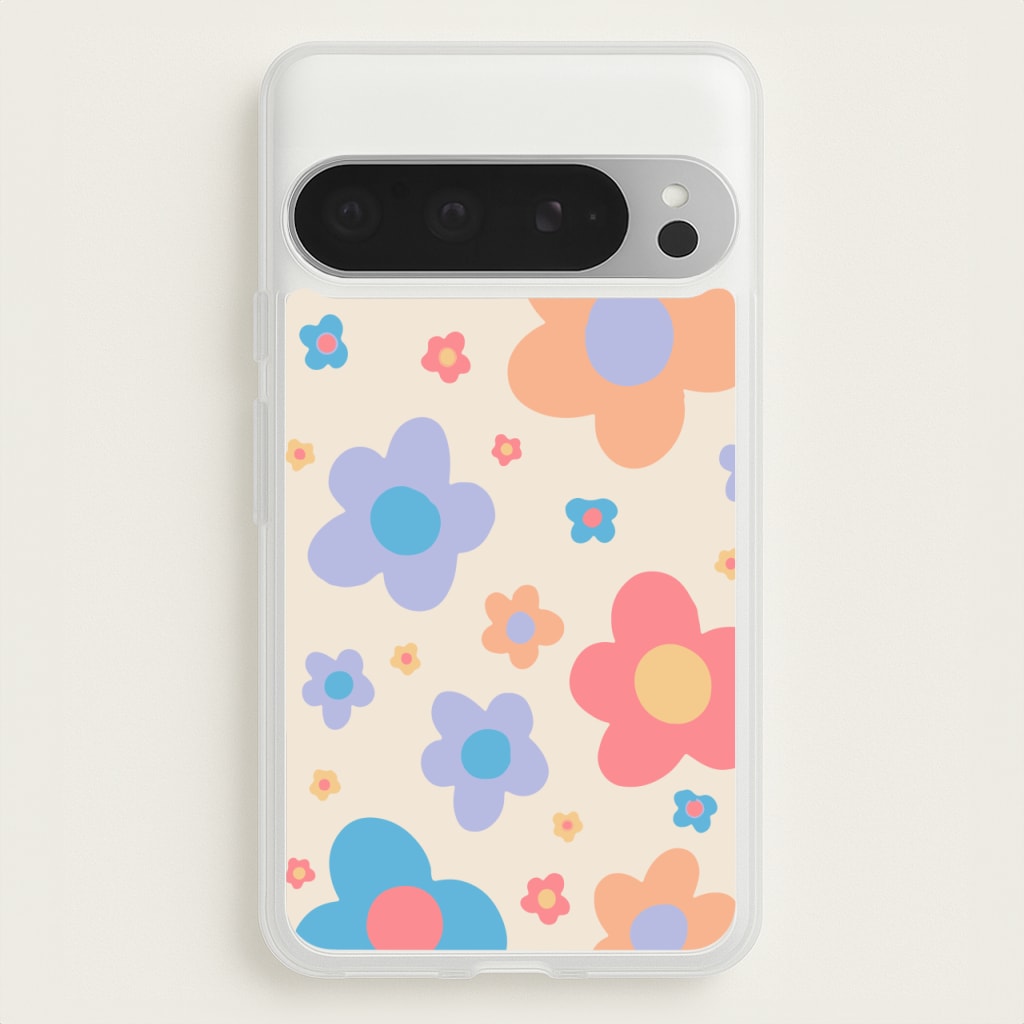 Playful Flower Pattern - Phone Case for Google Pixel 9 Pro XL