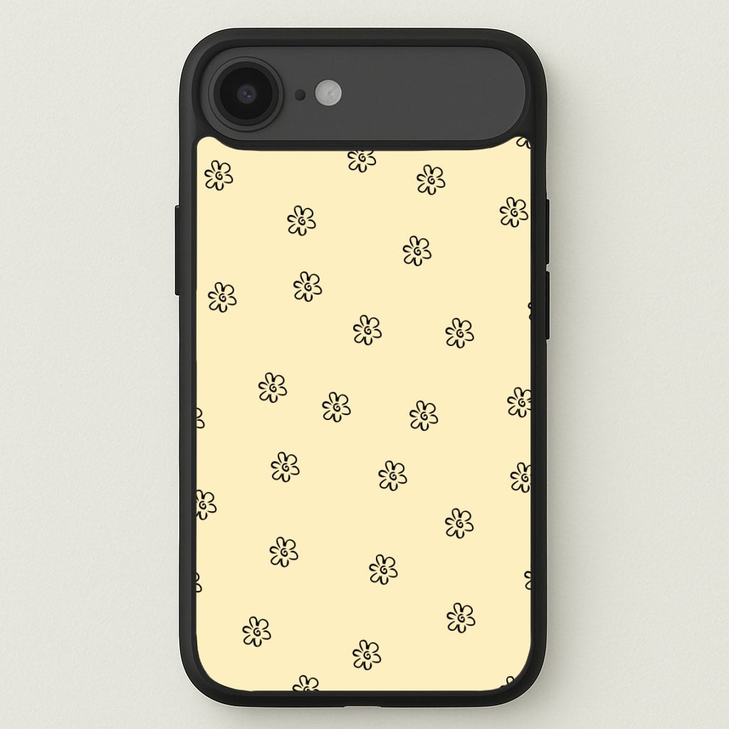 Detail Flower Pattern - Yellow Phone Case for iPhone 17 Air