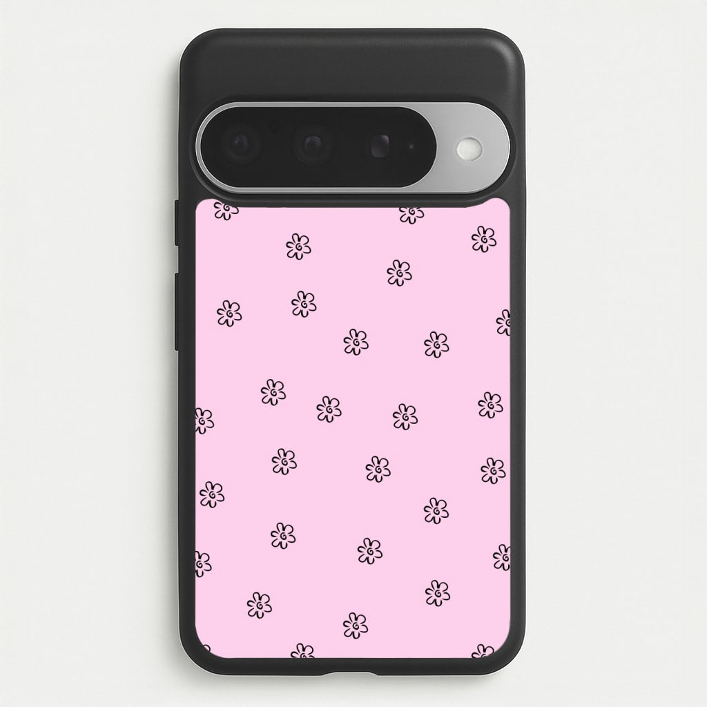 Detail Flower Pattern - Pink Phone Case for Google Pixel 10 Pro XL