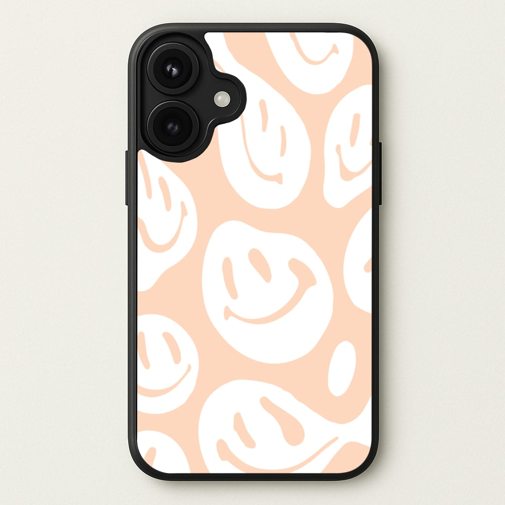Trippn Smiley - Orange Phone Case for iPhone 17