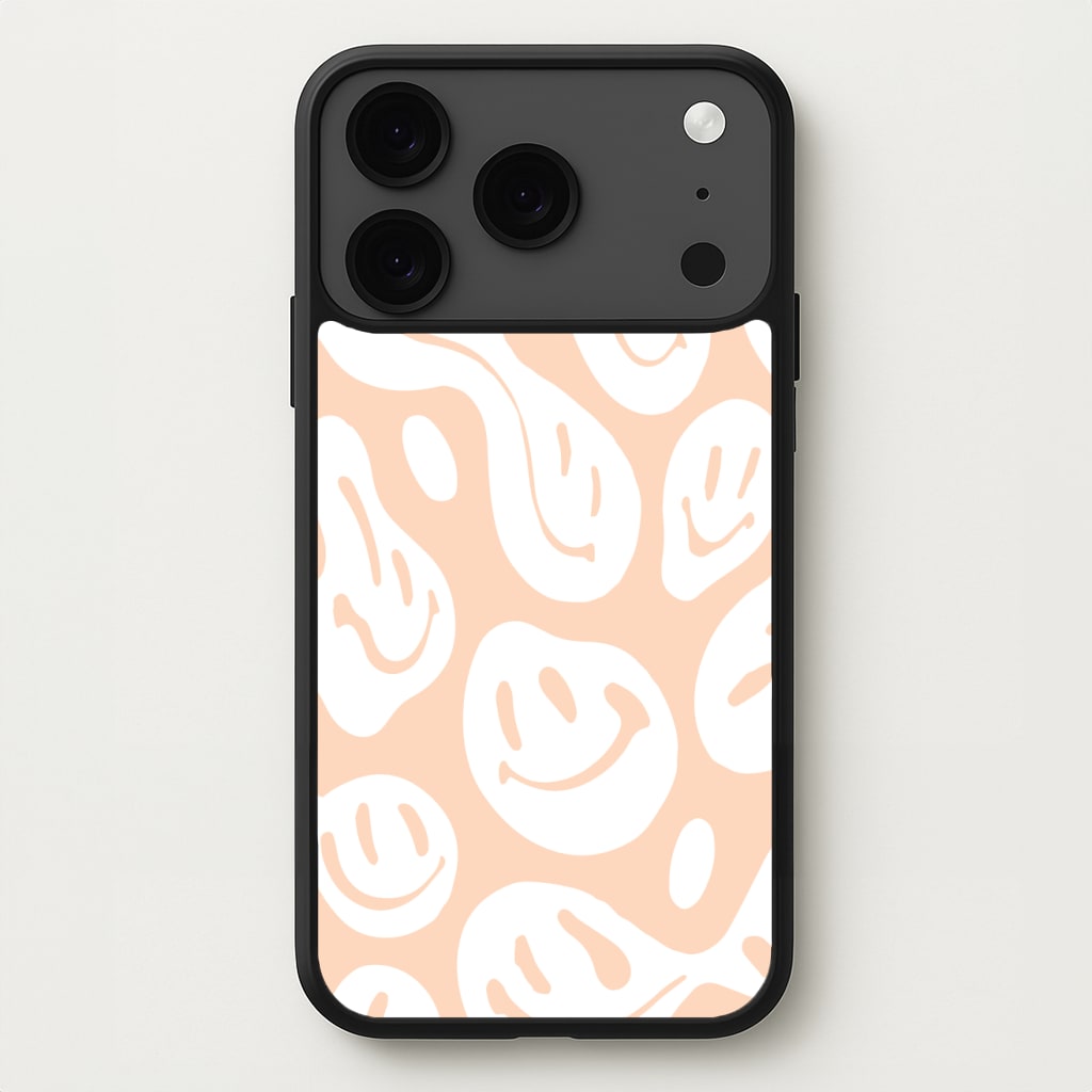Trippn Smiley - Orange Phone Case for iPhone 17 Pro Max