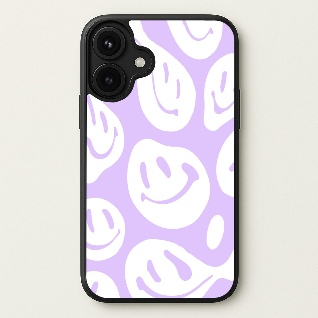 Trippn Smiley - Purple Phone Case for iPhone 17