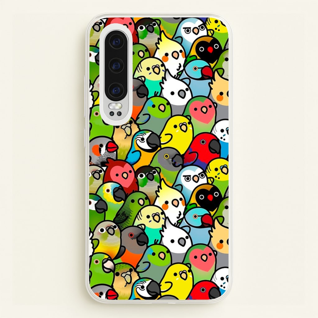 Everybirdy Pattern - Phone Case for Huawei P30