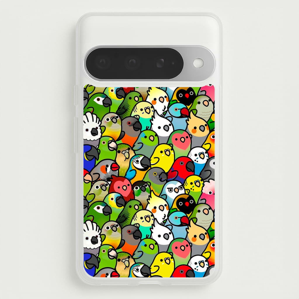 Everybirdy Pattern Phone Case for Google Pixel 10 Pro XL