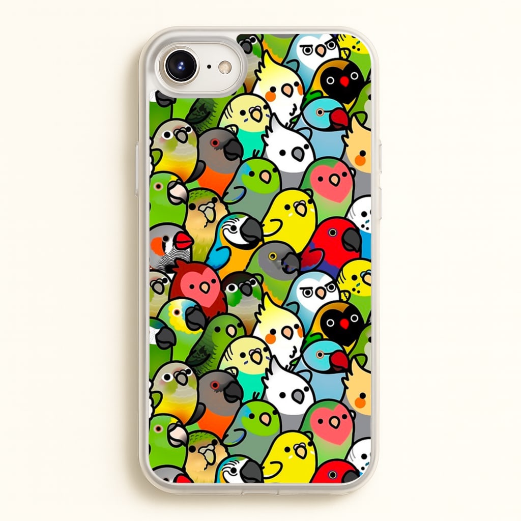 Everybirdy Pattern - Phone Case for iPhone 6 / 7 / 8 / SE