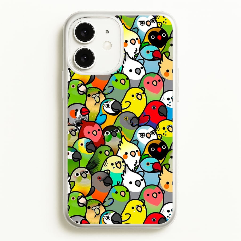 Everybirdy Pattern - Phone Case for iPhone 11