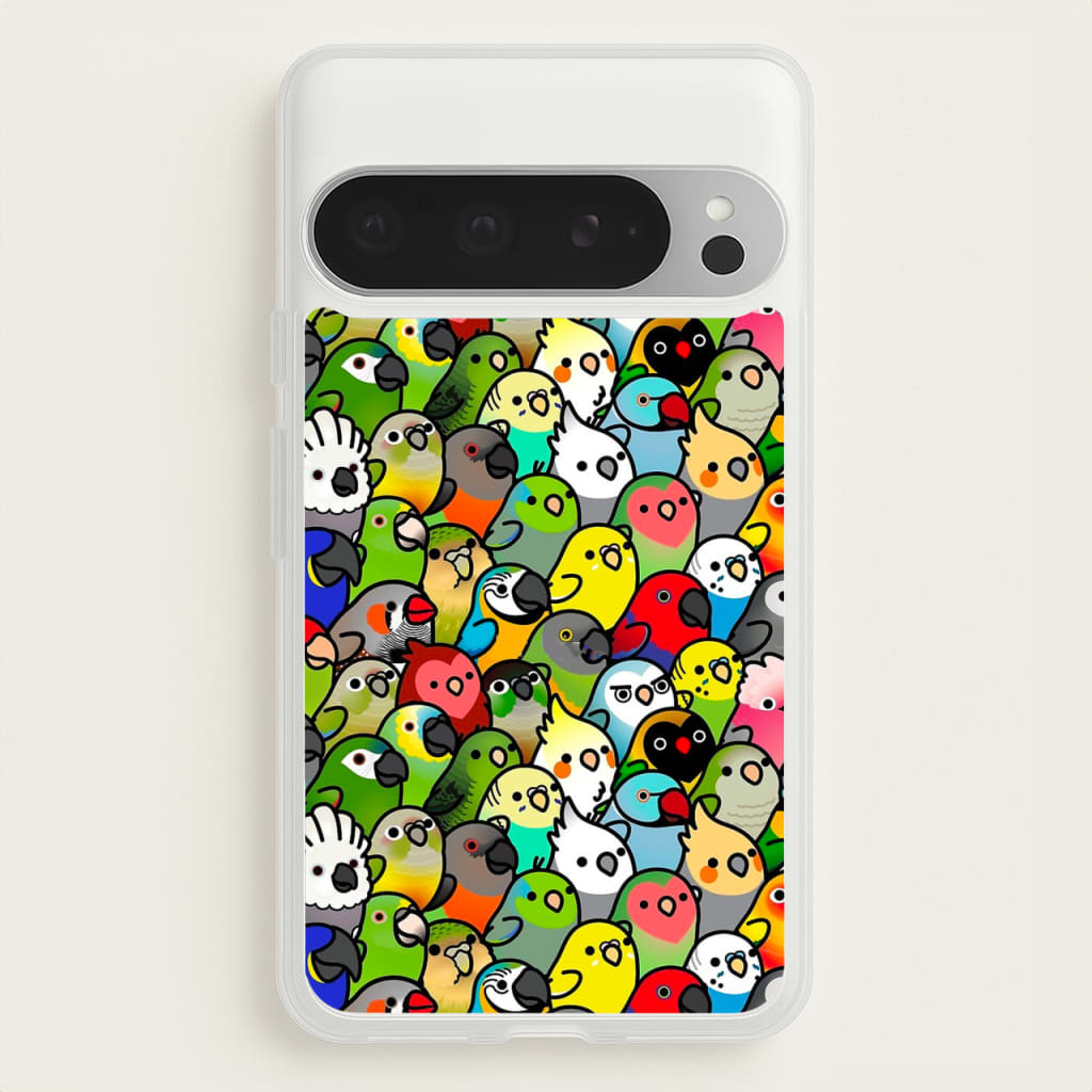 Everybirdy Pattern - Phone Case for Google Pixel 9 Pro XL