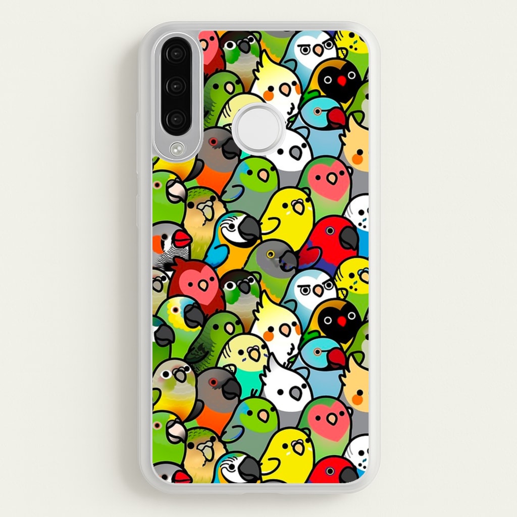 Everybirdy Pattern - Phone Case for Huawei P30 Lite