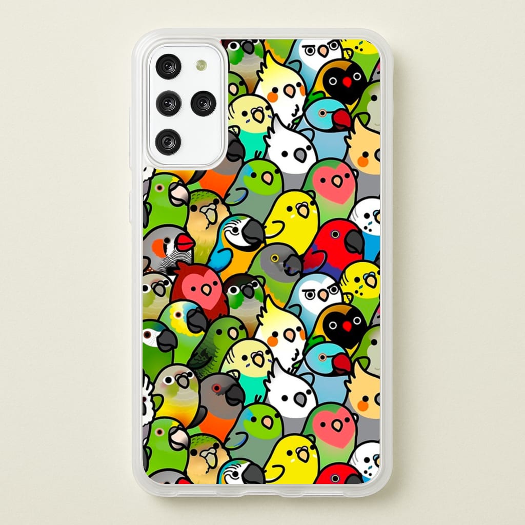 Everybirdy Pattern - Phone Case for Galaxy S20 Plus