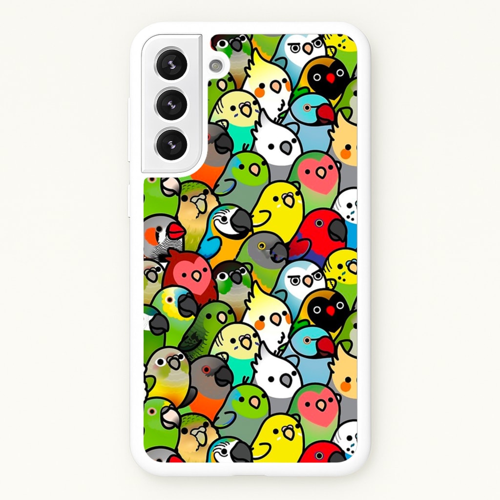 Everybirdy Pattern - Phone Case for Galaxy S22 Plus