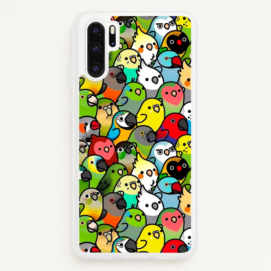 Everybirdy Pattern - Phone Case for Huawei P30 Pro
