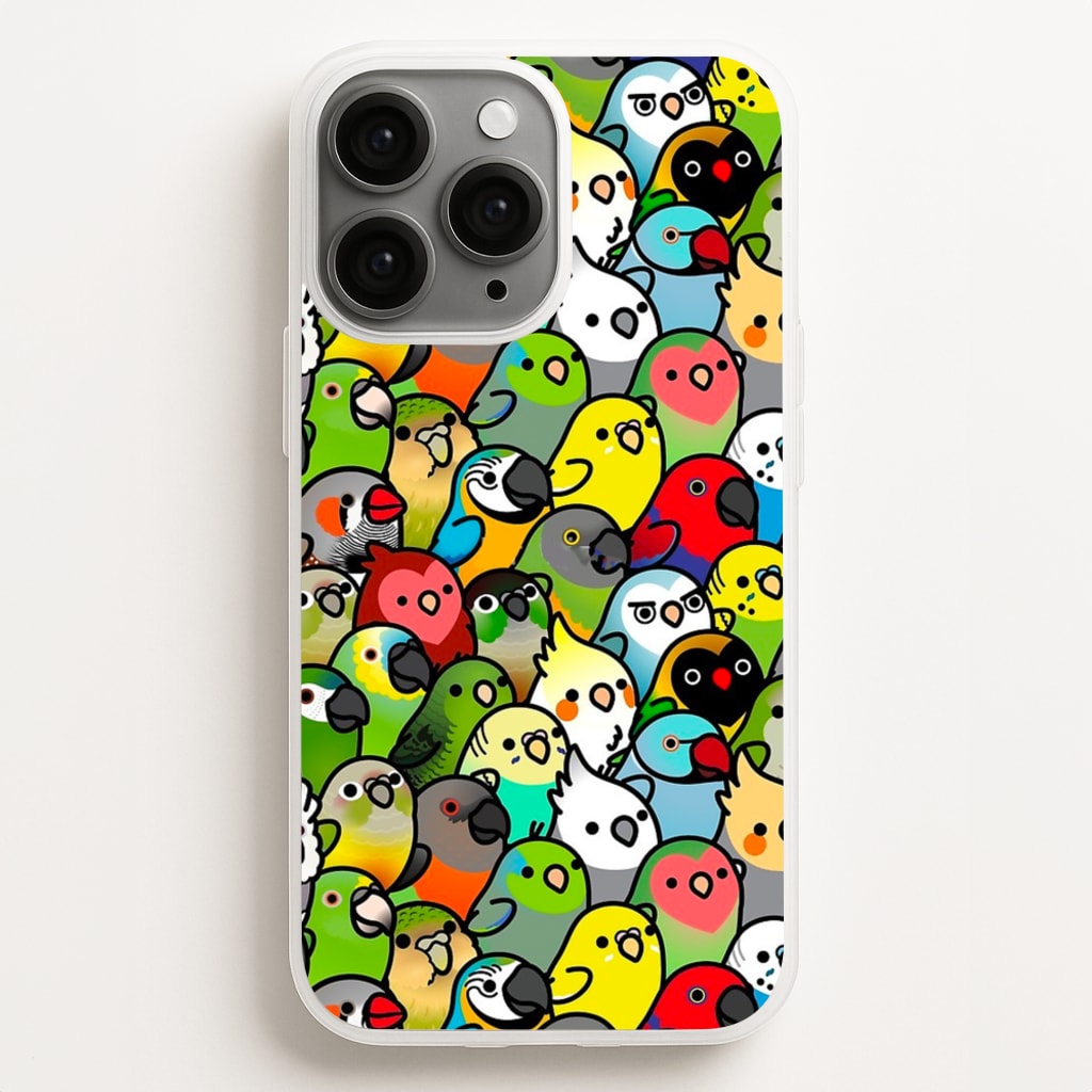 Everybirdy Pattern - Phone Case for iPhone 11 Pro Max