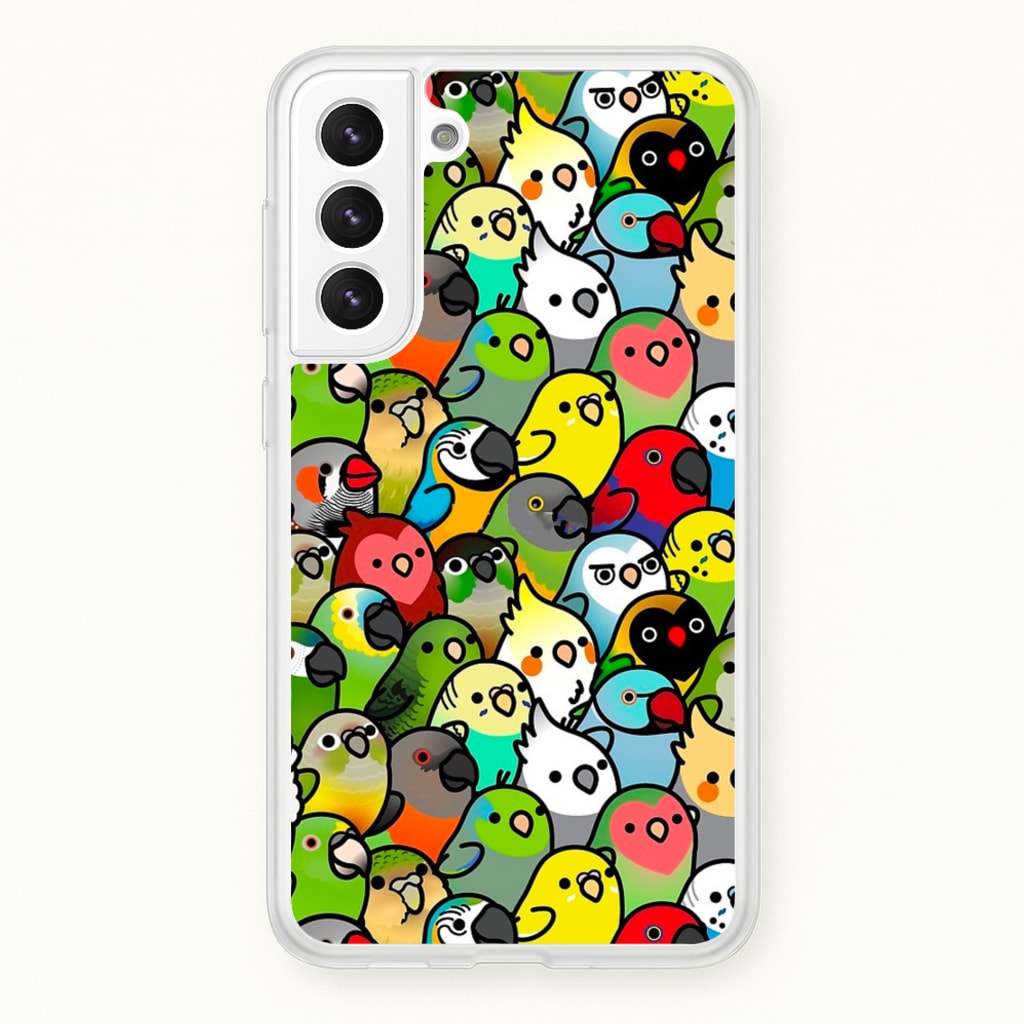 Everybirdy Pattern - Phone Case for Galaxy S21 Plus