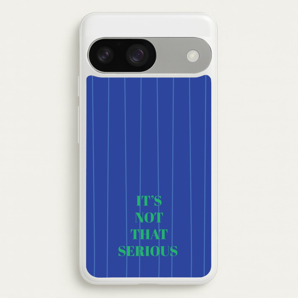 It's Not That Serious Stripes - Patterns Phone Case for Google Pixel 9 / 9 Pro