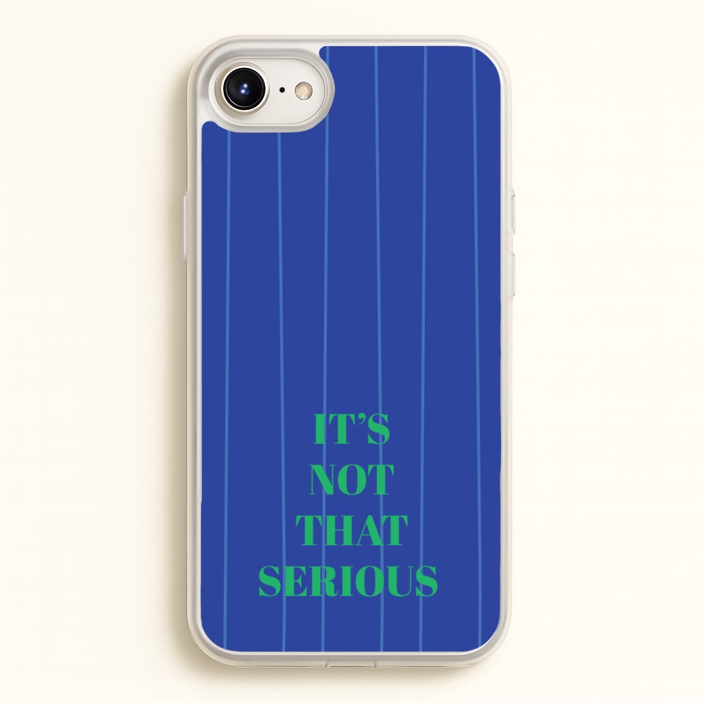 It's Not That Serious Stripes - Patterns Phone Case for iPhone 6 / 7 / 8 / SE