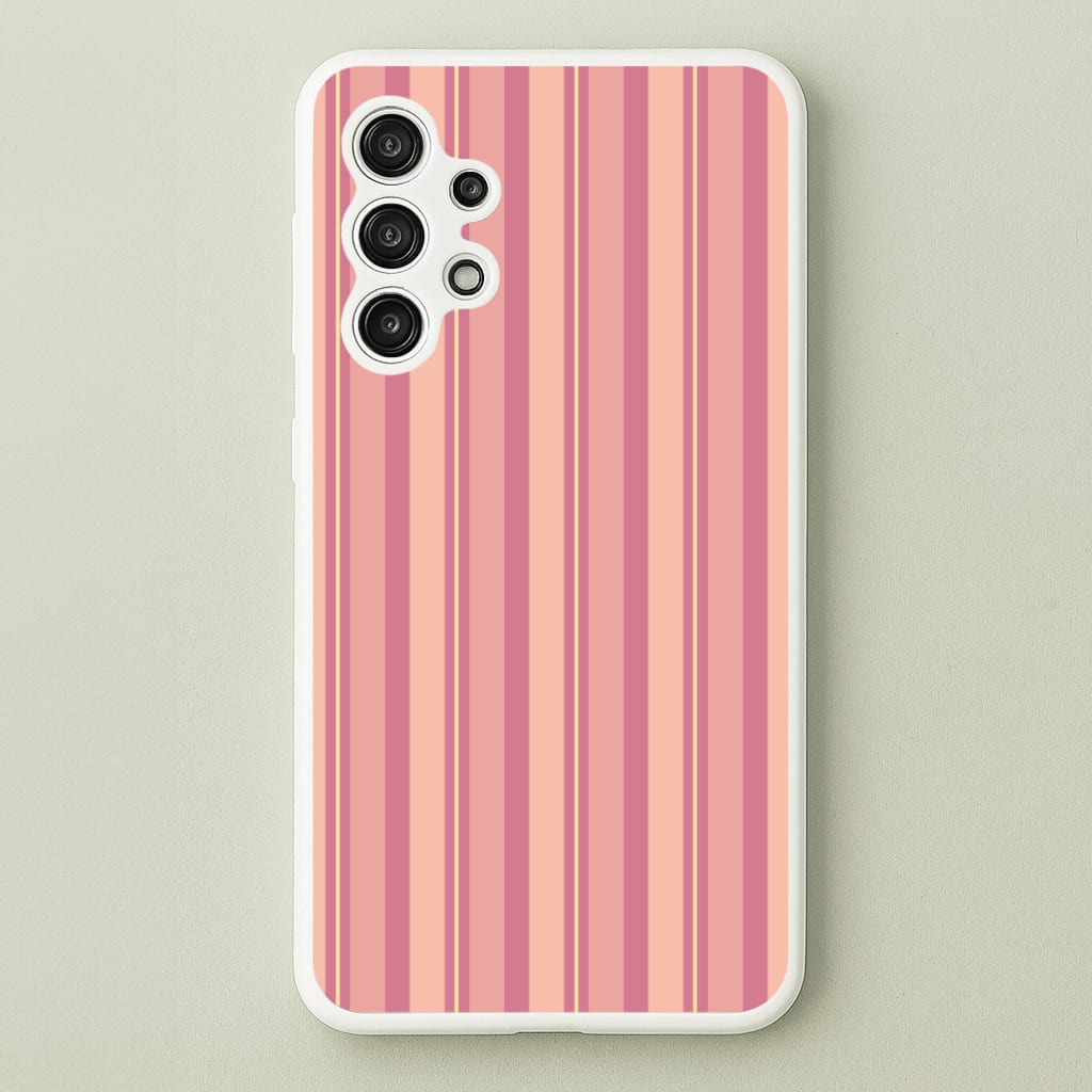 Pink And Yellow Stripes - Patterns Phone Case for Galaxy A13