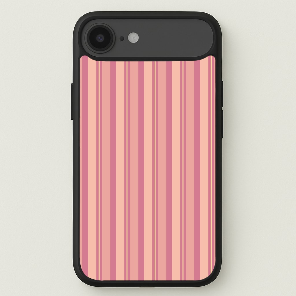 Pink And Yellow Stripes Phone Case for iPhone 17 Air